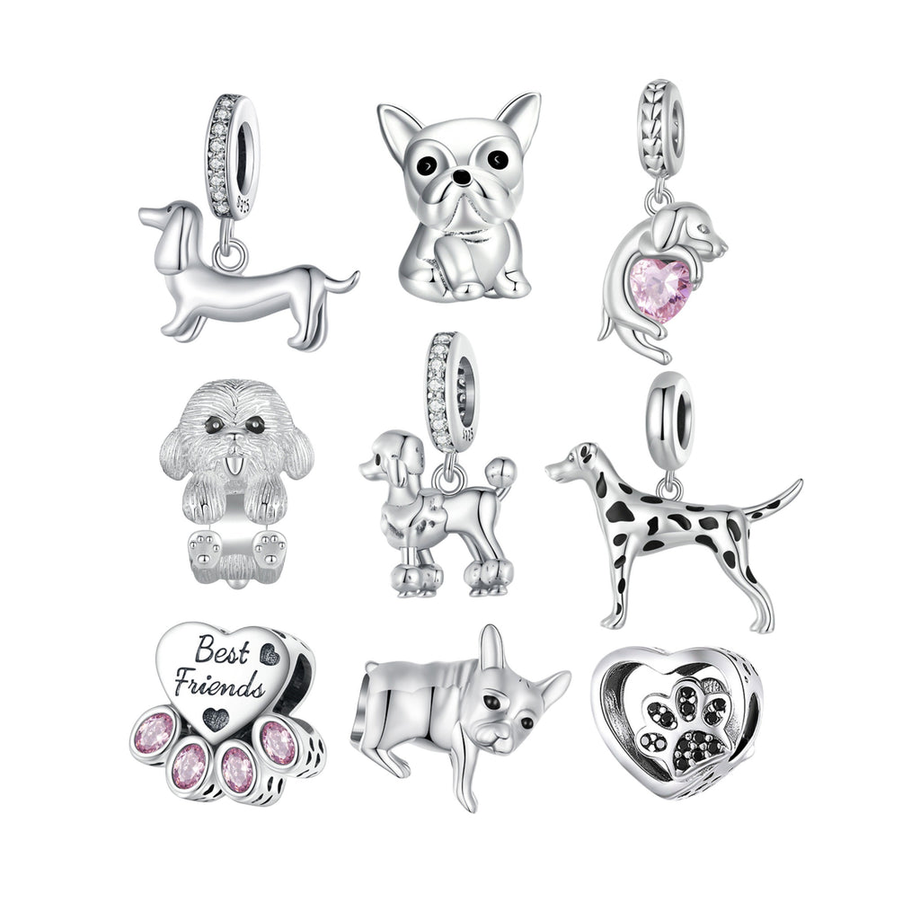 Best Friend Dog Charm Collection