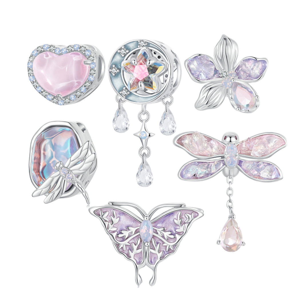 Sterling silver 925 pink charms fits Pandora bracelet
Dream catcher jewellery