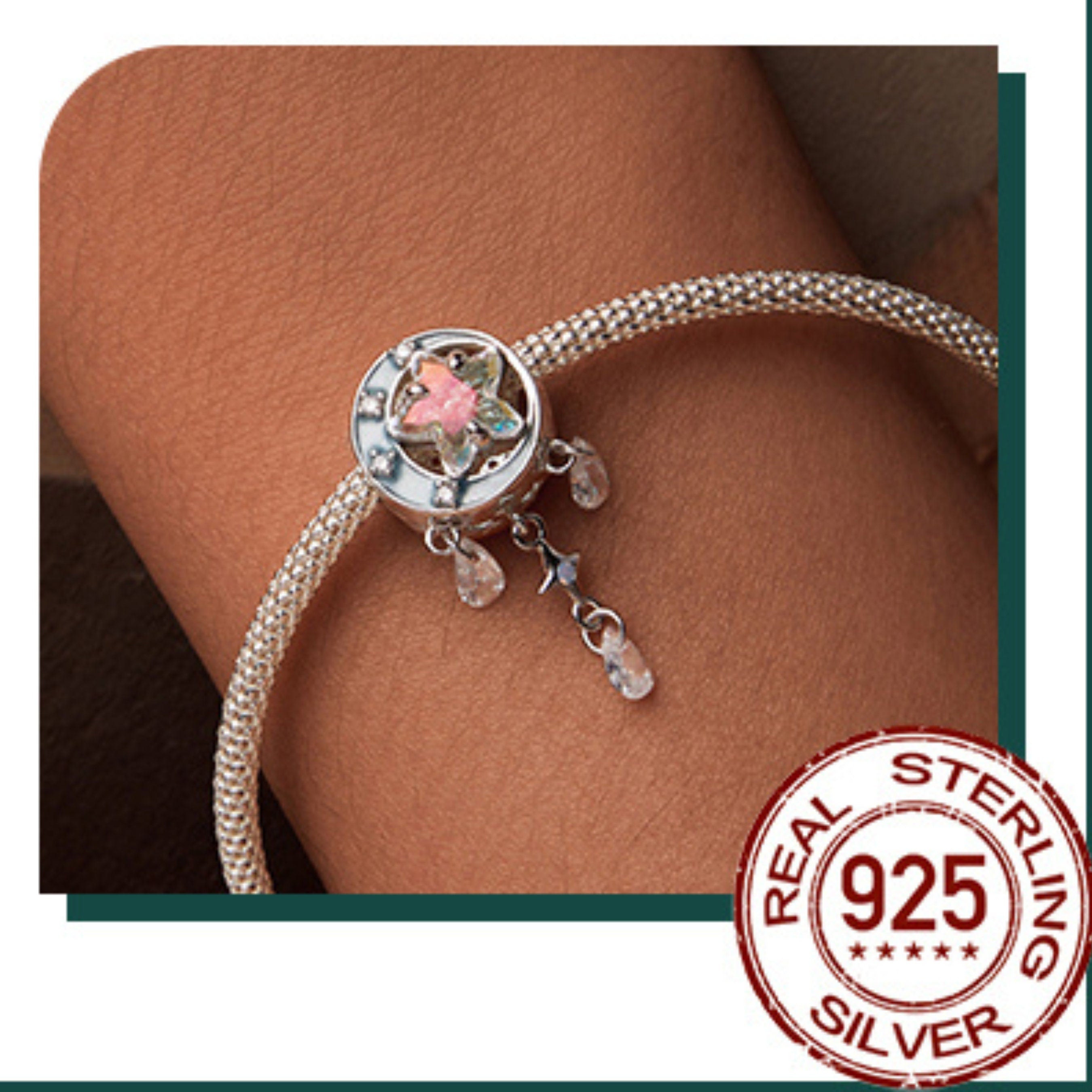 Enchanted Wings Collection Silver Charms