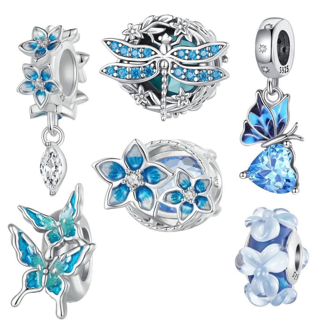 Whispers of Blue - Nature’s Charm Collection