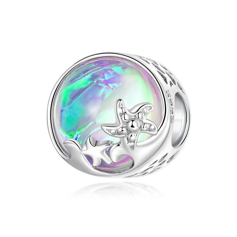Silver Sea Life Charms Dreams of the Deep