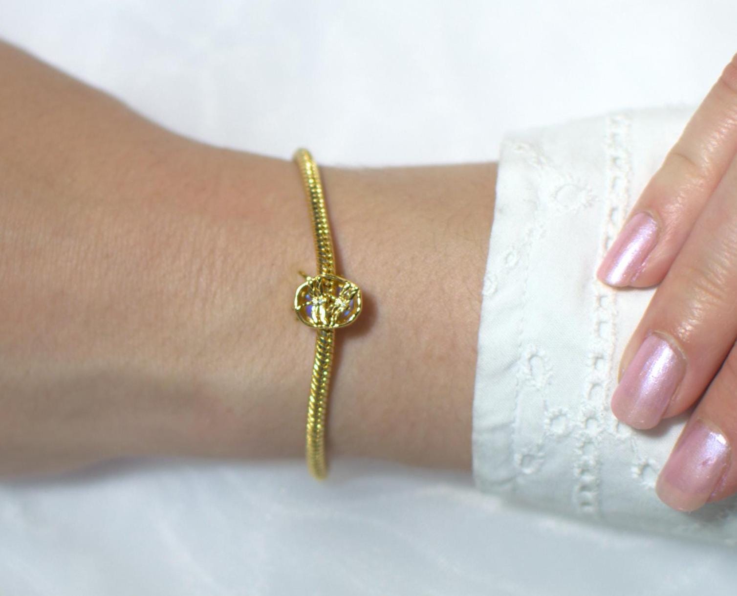 18K Gold Plated Dragonfly Charm