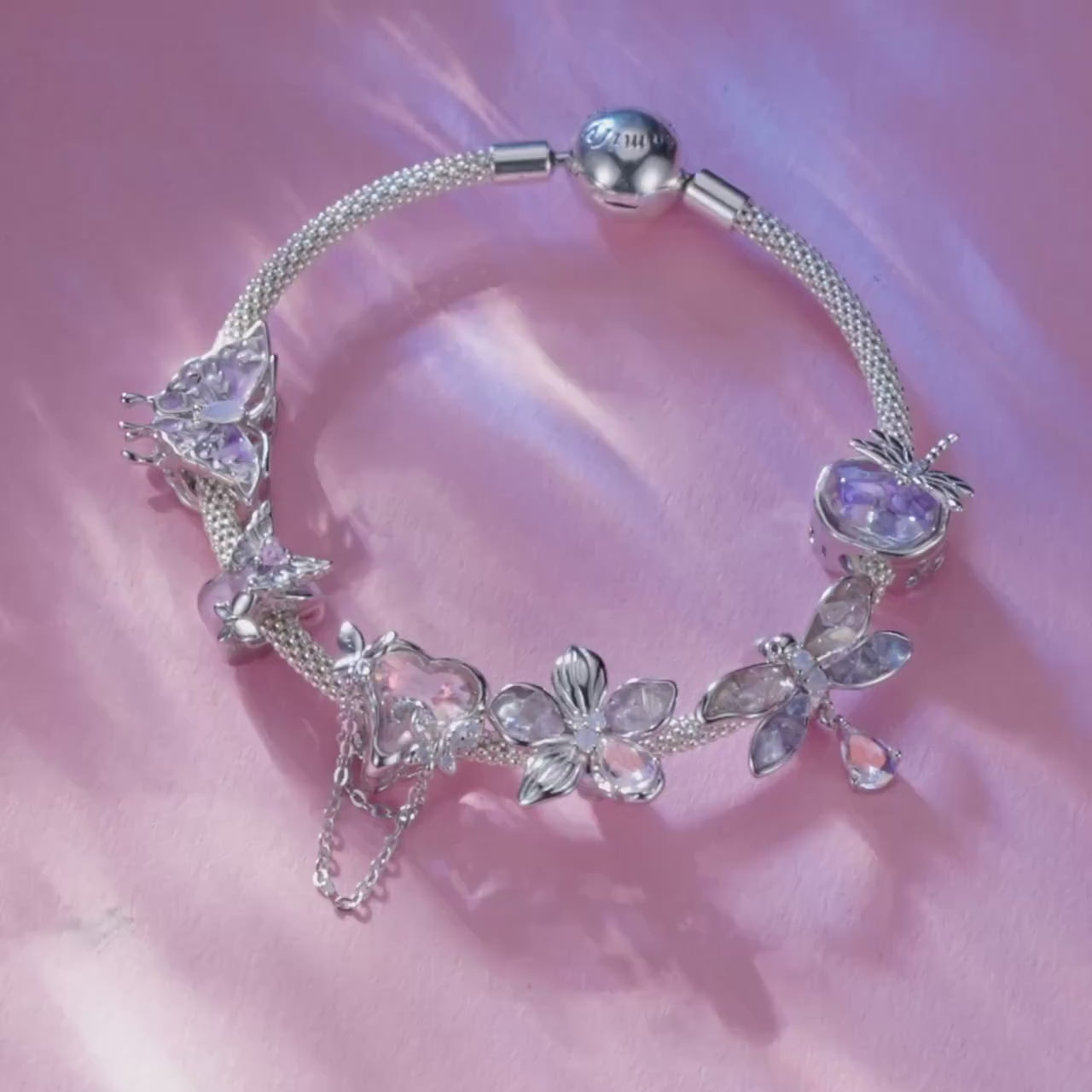 Enchanted Wings Collection Silver Charms